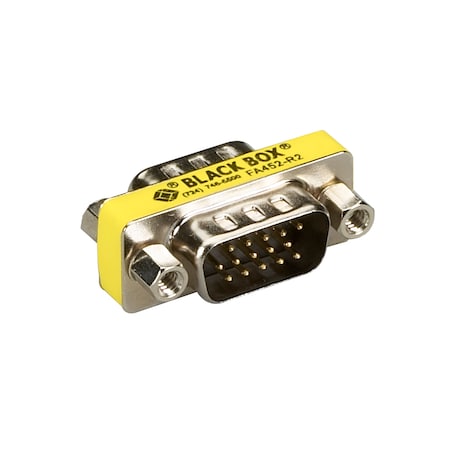 Black Box Hd15 Gender Changer, Emi/Rfi Shielded, M FA452-R2